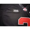 Men Ohio State Buckeyes Parris Campbell #21 Real Full Hafdery College Size S-4xl lub Custom Dowolne nazwisko lub koszulka