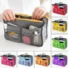 Cosmetic Bags Portable Toiletry Make Up Makeup Organizer Bag in Bags Double Zipper Storage Bags Travel Pockets Totes 14 Colors HHB3445