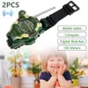 Walkie talkies regarde les jouets pour enfants 7 en 1 camouflage 2 voies radios mini walkie talkie interphone horloge enfants smart toys lj20116619595