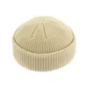Stickade hattar för kvinnor skullcap män beanie hatt vinter retro brimfri baggy melon cap muff dockare fiskare mössa hattar för män6543127