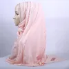 Mode Wunderschöne Glitzer Truthahn Hijab Muslim Chiffon Schal an den Schalkopfsuchsanzug auf den islamischen Schalkopf Wickel