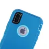 3in1 درع الثقيل الدفاع عن حالات الهاتف مع مقطع لـ iPhone 14 13 12 11 Pro Max Samsung S21 S22 S20 Fe Note 20 Swockproof Cover