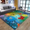 Tapis imprimé 3D papillon fleur arer tapis pour salon chambre maison tapis décoratif couloir chambre d'enfants cuisine tapis de sol229y