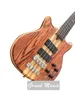 Custom 4 Strings Neck Through Body Ebony Fingerboard Guitare basse
