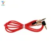 Bra kvalitet 3.5mm Connector Audio Cable för iPhone Bil Headphone Speaker Wire Line Aux Cord Bend-to-right line