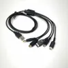 1,2 м 5 в 1 USB зарядное устройство зарядные кабели шнуры для Nintendo NDSL / NDS NDSI XL 3DS / PSP / Wii U GBA SP