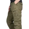 ICPANS tactique militaire armée noir coton ix9 fermeture éclair Streetwear automne salopette Cargo pantalon hommes style 201221