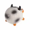 Pet Squeak Brinquedos Gatos Cães Bolas Bonito Porco Vaca Frango Squeaker Látex Mastigar Mordida Limpeza de Dentes Suprimentos para Animais de Estimação C423976604