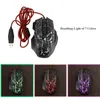 Mäuse Crack Glows Wired Gaming Mouse 5600DPI Einstellbar 7 Tasten Kabel USB LED Optische Gamer Für PC Computer Laptop Mäuse1