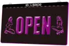 LS0630 Open Sex Exotic Dancer Shop 3D Gravure LED Light Sign Vente en gros au détail