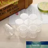 50pcs 5g plastique cosmétique pot maquillage organisateur Transparent rechargeable boîte de rangement Portable crème pour le visage baume Nail Art Lotion étui