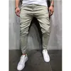 TJWLKJ Pantaloni da uomo pantaloni a quadri da uomo a righe hip hop pantaloni casual slim moda pantaloni della tuta da uomo tuta punk pantaloni da jogging 201118