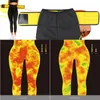 LAZAWG Femmes Néoprène Sauna Minceur Pantalon Gym Workout Chaud Thermo Sueur Sauna Capris Leggings Shapers Taille Formateur Pantalon 201222