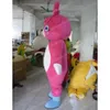 Halloween Pink Bear Mascot Costume Top Quality Cartoon Characon Tenfits Adults Size Christmas Outdoor Thème Party Adults Testifit