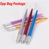 Tamax TP001 3D Microblading Pen Handmatige Handheld Permanente Make-up Wenkbrauwen Lip Tattoo Naalden Pen Autoclaaf Handvat