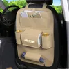 1 pièce sac de rangement de voiture boîte universelle siège arrière sac organisateur pochette siège arrière titulaire poches voiture-style protecteur Auto accessoires