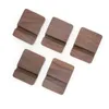 Creative Solid Wood Black Walnut Mobile Phone Holder Flat Support Desktop Simple Beech Lazy mobile Phone Base Wooden Base LX3039