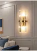 Modern LED Crystal Wall Light Lamp Gold Home Decor Lighting Fixture Bedroom Hallway Sconce