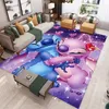 Children's animated knitted carpets, living room, coffee table, bedroom, washable, family