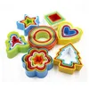 Creative Kitchen Bakning Mögel Plast Biscuit Mögel 5 st Set Cake Mousse Ring Vegetabilisk Skärande Cookie Plommon Blossom Mold T9i00861