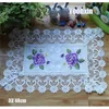 Moderne kanten borduurwerktafel Plaats Mat Doek Placemat Kok Thee Koffie Coaster Dining Doily Glazen kussen Kerstmis Keuken T200703