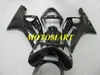 Enjeksiyon Kalıp Kawasaki Ninja ZX 6R 600CC 03 04 ZX6R 636 2003 2004 ABS Gloss Siyah Perileri Set ZX30 Set