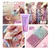 Fit Colours Sequin Gel Glitter Scalter Face Body Heap Head Shadow Speal Hair Shimmer Gel Flash Sequins Party Украшение