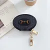 Mode New AirPods Case Designers Retro Printing Letter Mönster med krok för AirPods12 Pro3 Bluetooth Headset Case 4 Color Avai3676771