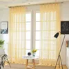 4 ألوان البيج الدانتيل الستار الأقمشة نوم نافذة تول الفوال المطبخ شير الفاخرة الستائر الأصفر الأبواب لغرفة المعيشة drapes1