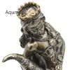 Aqumotic Richesse Déesse Plouto Argent Mascotte 1pc Décoration pour Home Store Femmes Mythe Dieu Ploutos Décor environ 28cm Y200104