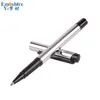 Fabricantes de canetas de esferográfica por atacado Metal Bright Silver Gel Orb Publicidade Presentes Signature Pen Custom P6971