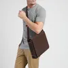Fashion Men Handbag Crossbody Shoulder bag printed Messenger bags black flower 24cm designer style Purse 35 colors laptop bag Orig290i