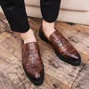 Leather Men Shoes outdoor Fashion high Quality Men Flats Male Casual Shoes summer breathable slip on Classic Sneakers shoes L5