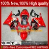 Ciało dla Honda VTR1000 RC51 SP1 SP2 00 01 03 04 05 06 98HC.18 VTR-1000 VTR 1000 2000 2001 2002 2003 2004 2005 2006 2006 WŁOKI BIAŁY