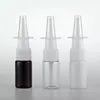 ボストンラウンド5ml 10ml 15ml 20ml 30mlクリアペット硬質プラスチック鼻洗浄スプレーボトルストレートファインミスト化粧品スプレーボトル卸売