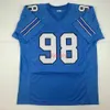 Niestandardowy Nowy Lawrence Taylor UNC North Carolina Szyt Football Jersey Dodaj dowolny numer nazwiska