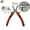 Pz D2 Crimping Tool Crimping Pliers For Terminals Clamps Pliers Electrical Tubular Terminals Box 0.5-6mm2 Wire Stripper Tool Set Y200321
