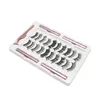 Kit de 10 paires de cils magnétiques cils magnétiques réutilisables et 4 tubes de kit d'eye-liner magnétique amélioré 3D sans colle nécessaire5140050