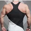 Men's Tank Tops Vest Cotton Sport Short Top Muscle Man Sleeveless O-Neck Athletic