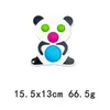 Fidget adorabile panda push pop bolla decompressione intelligenza educativa novità giocattoli per bambini