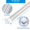 20 SZTUK, Oświetlenie sklepowe LED, 4FT 8FT 144W 14500LM 6000K, Zimna biel, Kształt U, Przezroczysta pokrywa, Wysoka moc wyjściowa, Linkable Shop Lights, T8 LED Tube Lights,