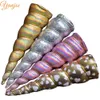 10pcslot 5039039 Unicorn Horn For Girls 2020 Unicorn Birthday Party Kids DIY Unicorn Horn Headbands Women Glitter Hair Acce2687497