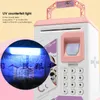 ATM Mini Money Box Safetion Password Chewing Coin Cash Borg Machine Gift voor Kinderen Kinderen Elektronische Piggy Bank 201125