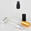 Flacon pulvérisateur de parfum en verre vide portable de voyage de 5 ml 10 ml avec atomiseur petit cosmétique rechargeable