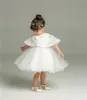 Newborn White Christmas Dress For Baptism Baby Girl Lace Christening Gown Dress Toddler 1st Birthday Party Infant Costumes F12032083163