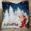 3D Creative Quilt Уникальный рисунок дизайн мягкий модный современный домашний кровать украшения спальни для всех сезонов1