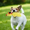 叫んでいる鶏の犬のインタラクティブなおもちゃスクイービークのサウンド豪華な臼歯噛みのおもちゃペットアクセサリーイエローグリーンピンクJK2012xB