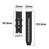 Cinturini di ricambio in silicone Band per Huawei Watch GT2 Pro Xiaomi colore Sport universale cinturino da polso