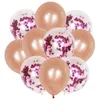 Feestdecoratie Verjaardagsfeestje Ballon Set Rond Pailletten Multi Kleur Viering Benodigdheden Transparant Kerst Decor Ballonnen Mode WH0511