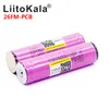 Liitokala 18650 2600mAh Battery 100 ICR1865026FM Ursprungligen 37V 2500mAh Uppladdningsbart batteri för Flashlight9186741